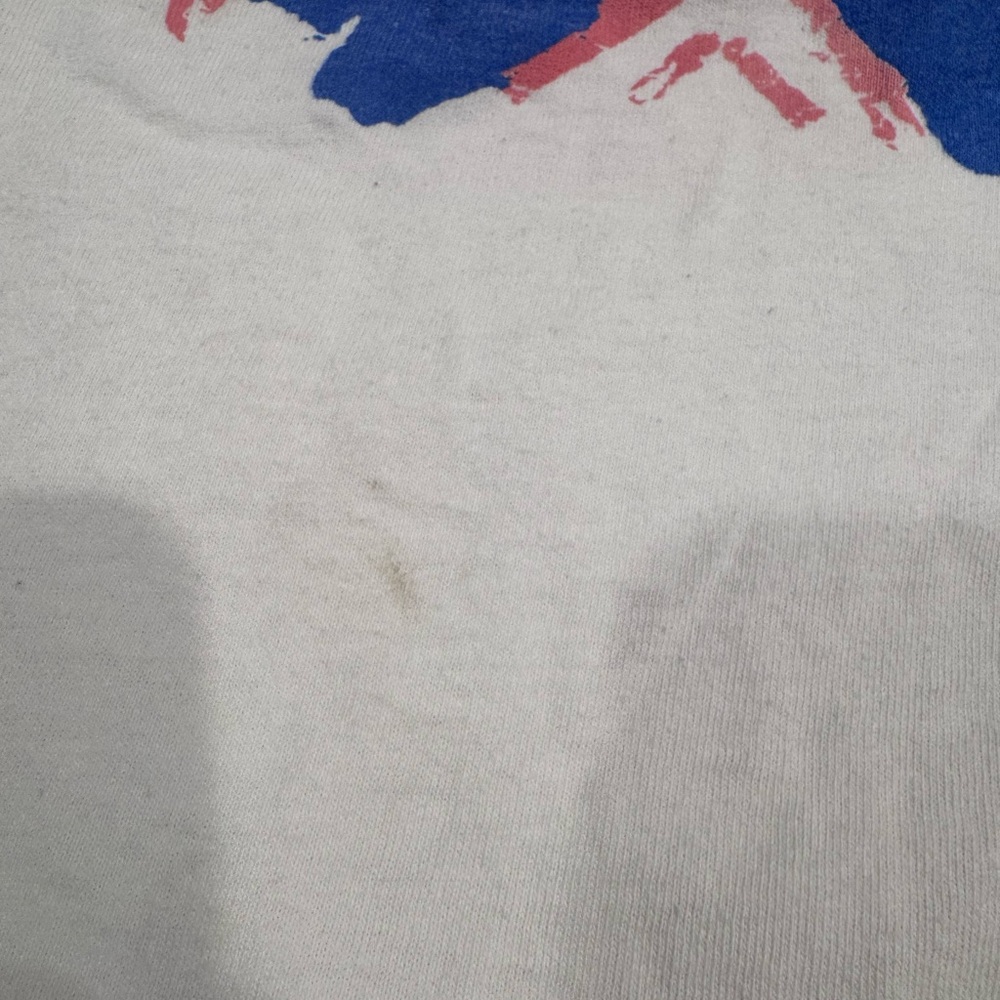 *RARE* White Rolling Stones Voodoo Lounge Tour 1995 T-shirt tour-tee - Picture 5 of 7